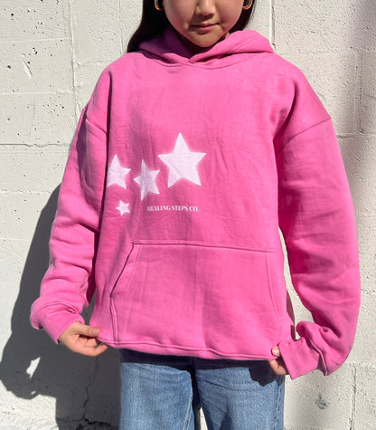 "It Will All Work Out" Hoodie in Pink